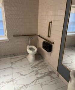 gc-commercial-william-and-mary-blow-hall-provost-office-ada-restroom-renovation-williamsburg-va ADA-compliant restroom renovation at College of William & Mary Blow Hall by GC Commercial in Williamsburg VA